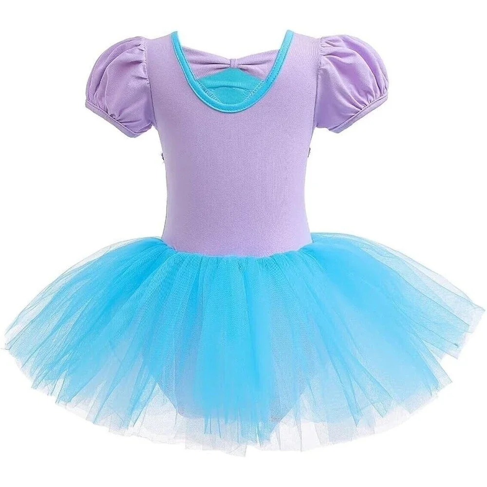 Los Angeles Boutique Tutu Leotard Dance Dress Up Party Outfit Mermaid Sequin 4-5